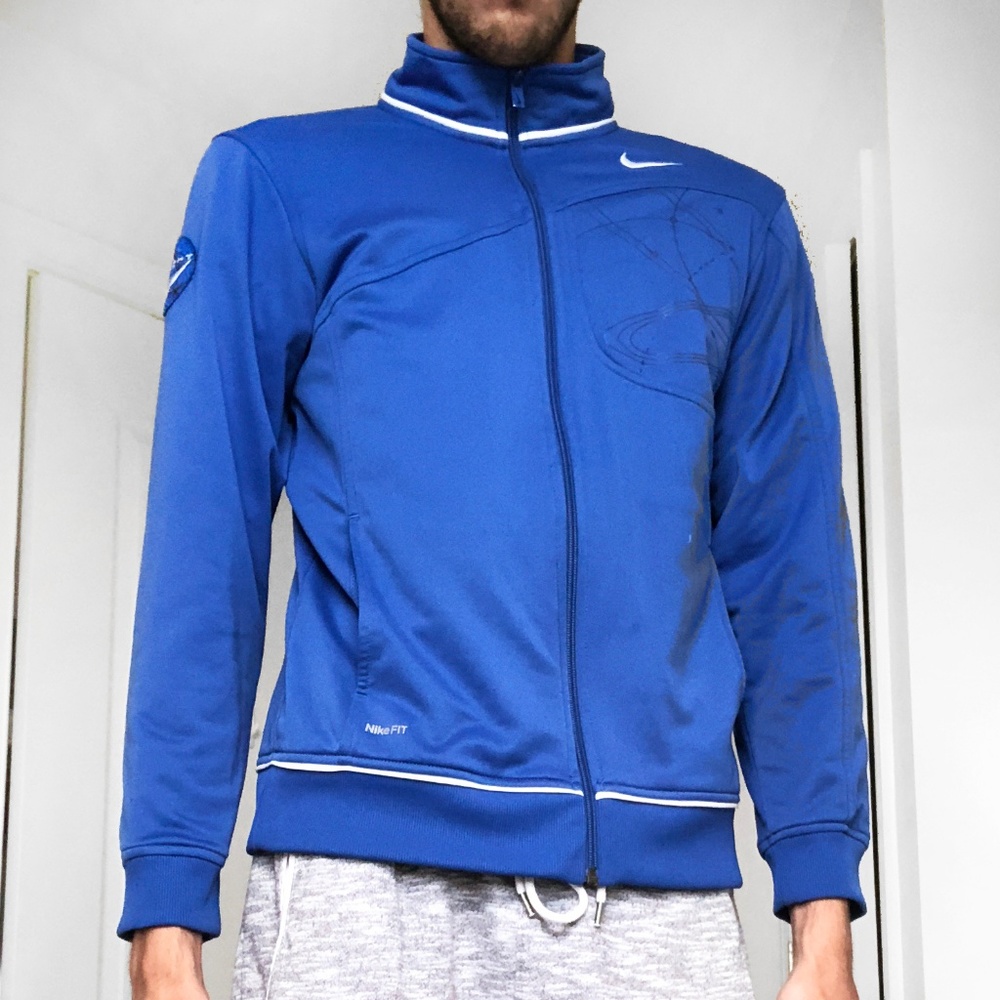 Nike Boys Fit Dry Zip Up Jacket